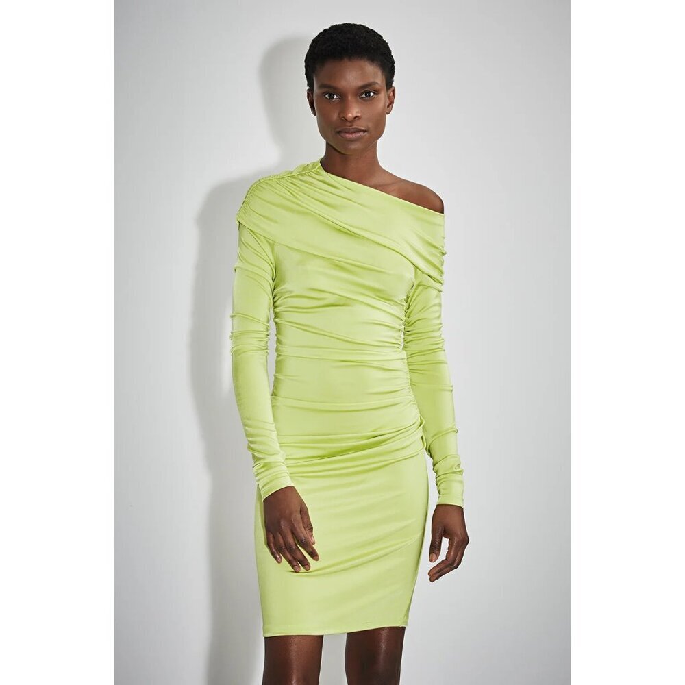 ET OCHS Freya Twist Mini Dress Firefly Womens Size 4
